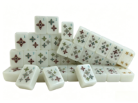 Professionelles Acryl-Mahjong-Set Luxuriöse Traditionelle Gravierte Steine Maßgefertigte Mahjong-Steine für Erwachsene Indoor-Social-Freizeit