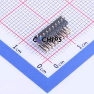 1310-1209G0R068CA01 Pin Header Bent Lead Through Hole,P=1.27mm Connector 2x9P 1.27mm 1.27mm Pin Header - Product Image 1