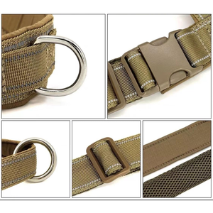 Arnés Táctico Transpirable y Simple para Perro, Chaleco de Nailon Resistente para Perros Pequeños, Medianos y Grandes, Disponible en 4 Colores - Product Image 5