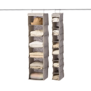 Venta directa de fábrica: Organizador de armario colgante, estanterías de tela para armario. - Product Image 1