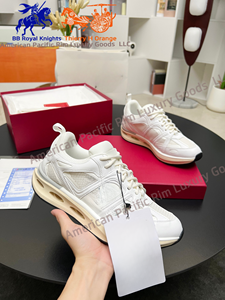 New High Quality Luxury Multifunctional Women's Running Shoes Men's Casual Shoes Lace-Up Lightweight Evergreen Valentinoing - Product Image 3