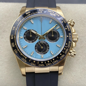 Reloj Mecánico de Buceo de Lujo de la Mejor Calidad, 40 mm, Fábrica VS V2, Acero 904L, Movimiento 4131, 126518, Peso 136 g, Reloj Cronógrafo Dorado - Product Image 1