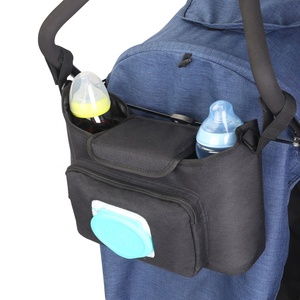 Ajuste Universal 300D kodra tela peal <span class=keywords><strong>de</strong></span> lana con papel <span class=keywords><strong>de</strong></span> bebé cochecito bolsa mamá bolso organizador <span class=keywords><strong>para</strong></span> cochecito - Product Image 3