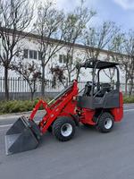 WN08 0,8T Elektrischer Radlader 72V Batterie Kompakter Mini-Lader für Hof- und Gartenarbeit