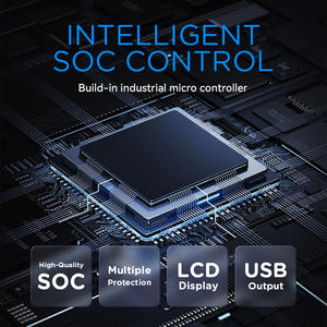 KUNGFS 10A ~ 60A PWM 태양광 충전 컨트롤러 12V/24V/48V 패널 조절기 50A 정격 전류 고효율 컨트롤러 - Product Image 6