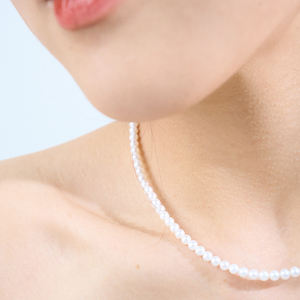 Aaaaaaaaaaaaaa איכות מים מתוקים עגולים פנינים עגולות בעבודת יד מתנה לנשים שרשרת פנינים טהורה - Product Image 6