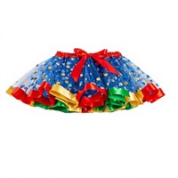 Robe de princesse tutu à pois doux avec mini nœud, dentelle et sequins, pour bébés filles, style ballet étoilé, en tulle trois couches