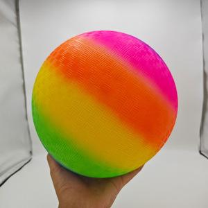 Parkball Gras-Erde-Spielplatzball 8,5 Zoll 22cm 180g Grenzüberschreitendes Outdoor-Dodgeball-Spiel Kickball - Product Image 6