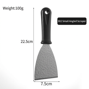 DF30 Metal <b>Putty</b> Knives Black Handles Durable Household Hand Tools Food turner Kitchen tools Spatula shovel Contents - Product Image 6