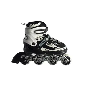أحذية تزلج عالية الجودة وامض الأسطوانة الزلاجات للأطفال قابل للسحب