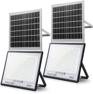 Lámpara LED Solar de Jardín de Alta Potencia, Impermeable, para Exteriores, con Control Remoto Inteligente, para Iluminación de Emergencia, Venta al Por Mayor - Product Image 1