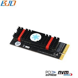 PCI-E 4.0 PCIe 3.0 4X至NGFF <span class=keywords><strong>M</strong></span>.2键-<span class=keywords><strong>M</strong></span> 2230 2242 2260 2280带散热器的Nvme固态硬盘适配器卡-垂直安装 - Product Image 5
