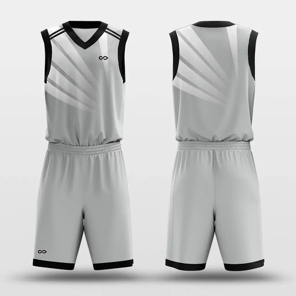 Source New design color men basketball uniform jersey set youth