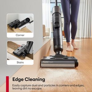Aspirateur Balai Sans Fil Tout-en-un Humide/Sec 230W avec Moteur Sans <span class=keywords><strong>Balais</strong></span> et Contrôle par Application pour Hôtels, Maisons et Garages - Product Image 4