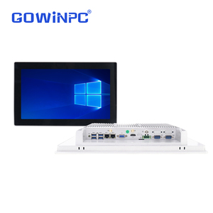 บอร์ดพีซีบีเอแบบหน้าจอสัมผัสอุตสาหกรรมขนาด 15.6 นิ้วแบบไร้พัดลม พร้อมซีพียูอินเทลเจนเนอเรชั่น 10 ช่วงอุณหภูมิที่กว้าง 40 องศา ° ซีถึง 80 ° ได้รับการรับรองมาตรฐาน C IP65 - Product Image 1