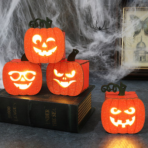 Nouveauté : Accessoires de déguisement d'Halloween, lanterne citrouille lumineuse à LED et masque de fantôme, très demandés - Product Image 2