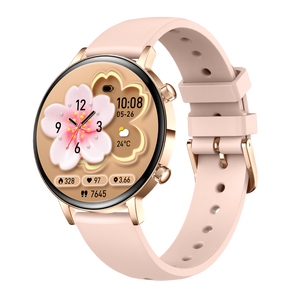New Arrival 7.5mm Ultra-thin AMOLED Lady Smartwatch IP68 BT Calling HR BP SPO2 Fitness Tracker <strong>Smart</strong> <strong>Watch</strong> for Android and IOS - Product Image 3