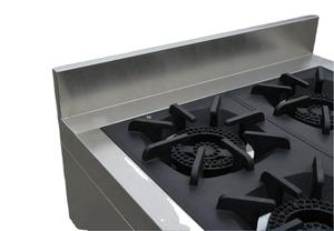 Estufa de Gas Comercial Vertical de Acero Inoxidable con 8 Quemadores, Estilo Chino, 40KW de Potencia para Uso Comercial - Product Image 4