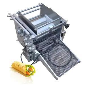 Machine à Tortilla de Maïs Machine à Tacos en Vente Mexique Machine à Chapatti de Table pour Restaurant Presse à Pizza Restaurant