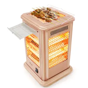 Portable Outdoor Heater BBQ Halogen Infrared Electric Heater Quartz Heater Tube 400W