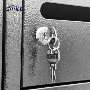 CHNSMILE Nouveau Style Encastré 60 Portes Boîte <span class=keywords><strong>aux</strong></span> <span class=keywords><strong>Lettres</strong></span> Noire Extérieur Appartement Boîtes <span class=keywords><strong>aux</strong></span> <span class=keywords><strong>Lettres</strong></span> - Product Image 6
