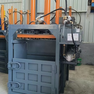 Plastic Bottle <strong>Baling</strong> Press Cardboard Paper Vertical Hydraulic Baler <strong>Machine</strong> - Product Image 3