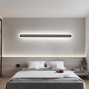 Hot Selling LED Wand waschanlage Kunstwerk Lichter Lampe CCT Decke LED-Licht modern linear für einfache Bett Seiten beleuchtung