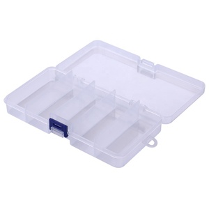 Hengjia grande boîte à outils en plastique à 5 grilles pour la pêche pour le stockage d'accessoires de rivière de lac de ruisseau - Product Image 2