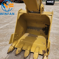 Excavatrice sur chenilles d'occasion CAT 336D2L avec accessoires complets pour l'exportation