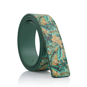 Yeni hakiki deri kemer erkek iş elbise ayarlanabilir toka toptan özel Logo OEM - Product Image 1