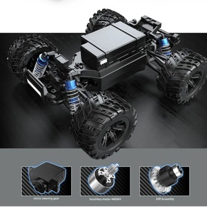 SJY-20208 39KM/H Brushless RTR 1/20 RC Véhicule tout-terrain à gros pneus, télécommandé, en métal, avec câble USB, jouet pour adulte - Product Image 4