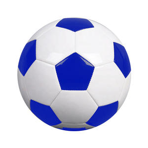 Cadeaux promotionnels bon marché de style classique de PVC de plastique simple couche de taille 5 1.6mm football de PVC - Product Image 5