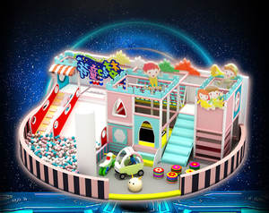 Moetry-equipo de juegos para interiores, patio de juegos suave de tamaño pequeño para jardín de infantes - Product Image 6