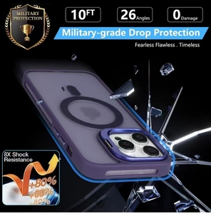 เคสโทรศัพท์มือถือแบบกันกระแทก รุ่นใหม่ ดีไซน์หรูหรา พร้อมแม่เหล็ก สำหรับ <span class=keywords><strong>iPhone</strong></span> 11/12/13/14/15/16/17 <span class=keywords><strong>Pro</strong></span> <span class=keywords><strong>Max</strong></span> - Product Image 5