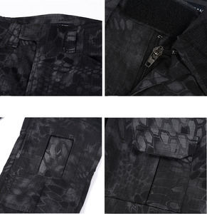 Pantalones Tácticos Informales para Hombre, Pantalón <span class=keywords><strong>Largo</strong></span> de Camuflaje, Resistente al Agua, con Rodilleras, Bolsillo, Paintball, Trabajo Clásico - Product Image 4
