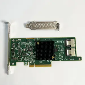 Tarjeta controladora RAID LSI 9217-8i 6Gbs SAS SATA PCI-E 3,0 HBA Tarjeta expansora de modo de TI SAS2308 8 puertos 6 Gb/s Express 3,0 Host Bus
