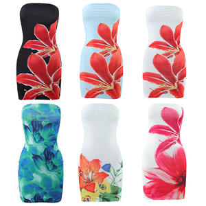 เดรสแฟชั่นฤดูร้อนขายดีสำหรับผู้หญิง แบบสายเดี่ยวรัดรูป ลายดอกไม้สไตล์วินเทจ แขนกุด ทรงเข้ารูป มินิเดรส สำหรับงานปาร์ตี้และงานกลางคืน - Product Image 5