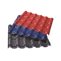 Tuile de toit en résine synthétique de style moderne pour PVC ASA pour maison, hôtel, parc