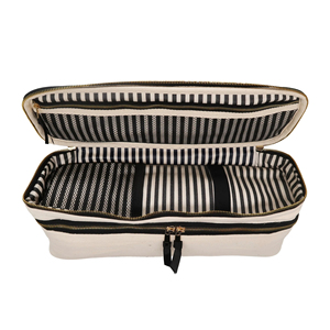 Qetesh Offre Spéciale coton Double cheveux outils mallette de <span class=keywords><strong>voyage</strong></span> personnalisation grande capacité nécessités quotidiennes sac de rangement pour <span class=keywords><strong>voyage</strong></span> - Product Image 5