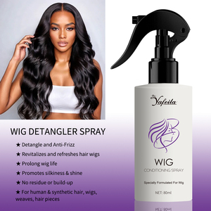 Espray de seda refrescante para peluca personalizada para pelucas sintéticas, niebla hidratante y desenredante para pelucas largas o rizadas - Product Image 3
