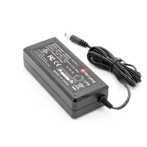 Merryking - Fonte de energia para laptop 12V 8A 96W, adaptador CA de mesa com aprovação UL FCC CE GS UKCA PSE SAA, venda direta da fábrica