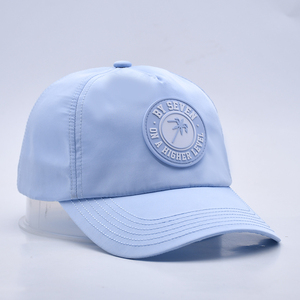 <span class=keywords><strong>Casquette</strong></span> de golf en PVC personnalisée, casquettes de baseball en gros, logo brodé, impression, <span class=keywords><strong>casquette</strong></span> souple non structurée à 5 panneaux, <span class=keywords><strong>casquette</strong></span> bleue pour papa - Product Image 5