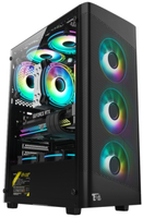 Usine Vente Chaude Oem Double Verre Trempé Boîtier D'ordinateur Pc Gaming Boîtier Gamer Atx Cas atx Cpu ventilateur de refroidissement pc Cabinet Gaming