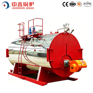 Caldera de Vapor WNS con Certificación CE ASME, de Gasóleo, Horizontal, de Gran Capacidad, Presurizada, Automática, Industrial - Product Image 1