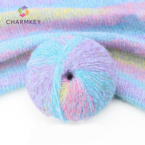 Fil de <span class=keywords><strong>Mohair</strong></span> en gros d'usine pour le fil à tricoter à la main Offre Spéciale <span class=keywords><strong>Mohair</strong></span>/fil mélangé acrylique - Product Image 1