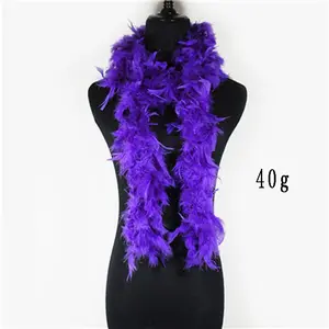 Wholesale Feather Crafts Supplier Wedding decoration supplies stage performance feather strip Turkey Feather Boa