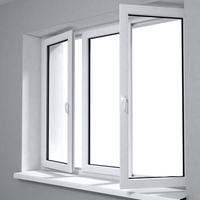 ACE Custom High Quality House UPVC Ventanas abatibles, Hurricane Impact Windows