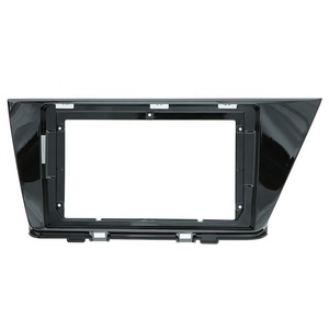 Cadre de voiture fait à la main pour <span class=keywords><strong>KIA</strong></span> <span class=keywords><strong>Niro</strong></span> <span class=keywords><strong>2017</strong></span>, autoradio, 9 pouces, avec connecteur de harnais à câble métallique, lunette - Product Image 2