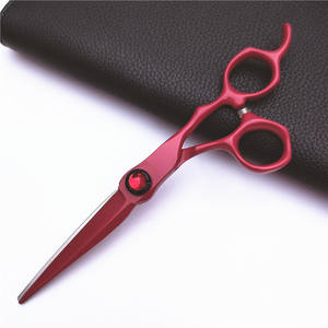 Tijeras de Peluquería Inoue de Acero Inoxidable con Hoja Afilada, Tijeras de Entresacar con Mango Mediano, Herramientas Profesionales para Barbería - Product Image 4