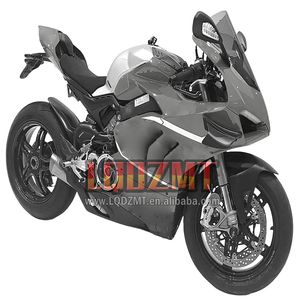 Carrosseries OEM Pour <span class=keywords><strong>DUCATI</strong></span> Panigale <span class=keywords><strong>V</strong></span> <span class=keywords><strong>4</strong></span> V4 S Gris Noir <span class=keywords><strong>R</strong></span> V4S V4R 18 19 20 24LQ.95 <span class=keywords><strong>V</strong></span>-4S V4-S V4-<span class=keywords><strong>R</strong></span> 2018 2019 2020 Carénages d'injection - Product Image 1